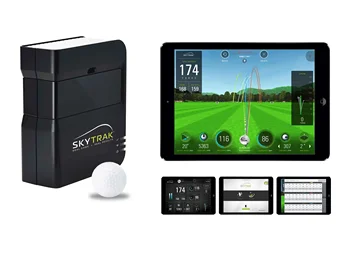 100% Автентичен монитор стартиране на голф симулатор SkyTrak с футляром