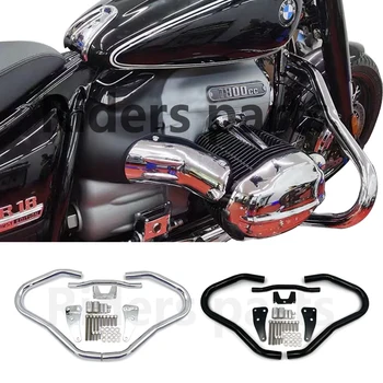 Аксесоари за мотоциклети Блестящата черна защита на двигателя, Противоаварийная планк, защита броня за BMW R18 R 18 2020-2022
