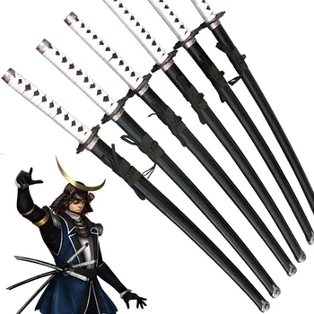 Войните-самураи, мечове БАСАРЫ Датэ Masamune, подпори за cosplay, Дървен меч