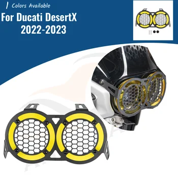 за Ducati DesertX 2022 2023 Desert X Защитно покритие фарове Аксесоари за защита на предните лещи мотоциклет