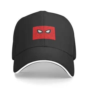 Класическата бейзболна шапка Classic Red Spider Web За мъже и жени, регулируеми по поръчка шапка на татко е в стил хип-хоп