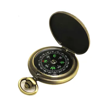 Нов стил ретро компас-джобен часовник j35a