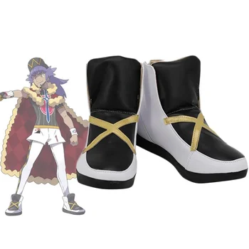 Обувки за cosplay, Sword & Shield Leon Dande Кожени обувки по поръчка на всякакъв размер за деца и възрастни
