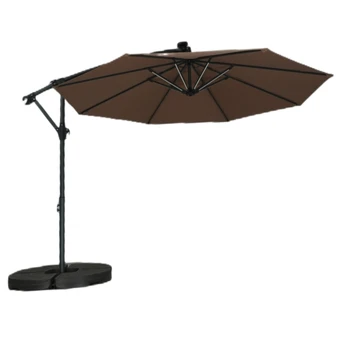 Открит градински ветрозащитный чадър голям размер, окачен чадър, конзола търговска чадър за двор