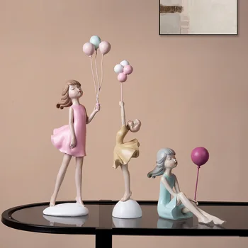 Творческа украса за момичета въздушно топка, Вино кабинет, Детска стая, Скандинавските Прости аксесоари за дома, Подаръци за приятелката си
