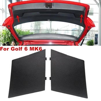Черно ABS 1 Чифт на Капак За Ремонт на Задния Стоп на Багажника Подмяна на Капаци За Golf MK6 5K6867657 Делото За Разглеждане на Автомобила